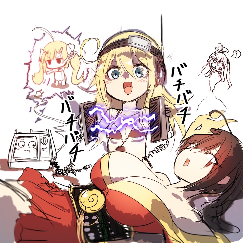 taihou, eldridge, and albacore (azur lane) drawn by akaoni_(zumt3548)