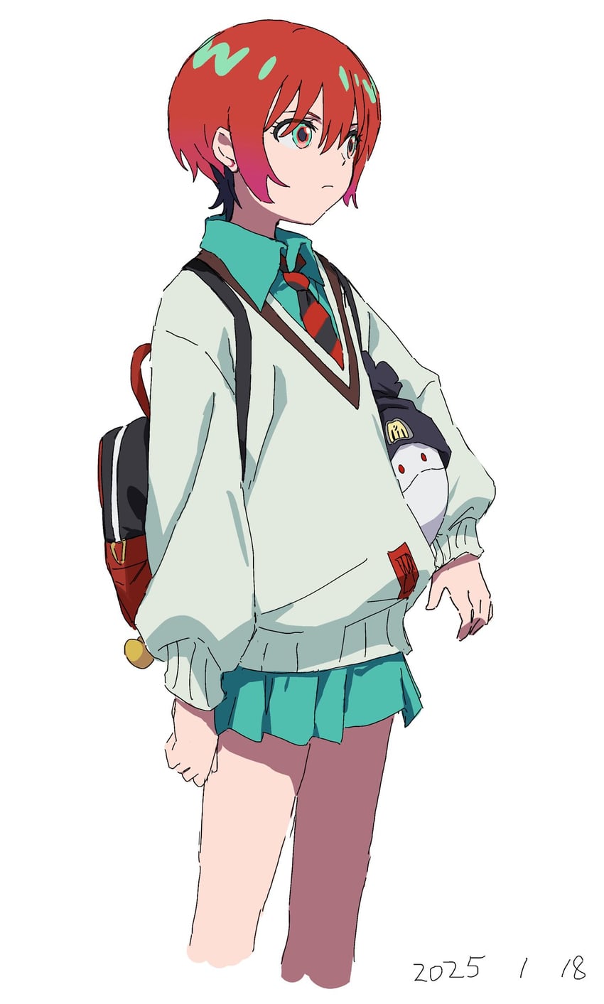 amate yuzuriha and haro (gundam and 1 more) drawn by takatisakana