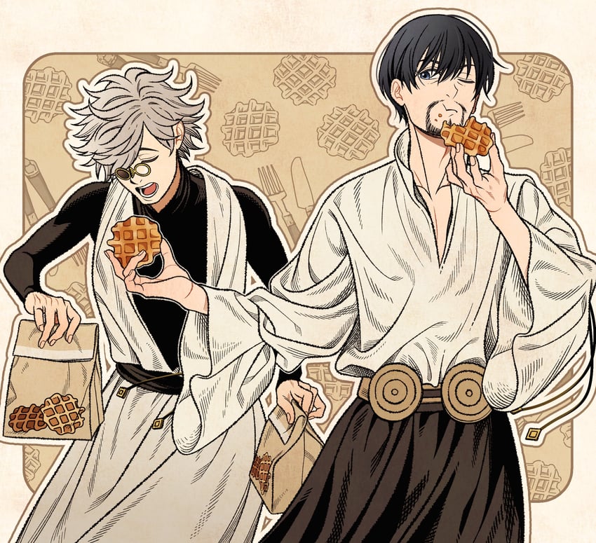 qifrey and olruggio (tongari boushi no atelier) drawn by matudaic