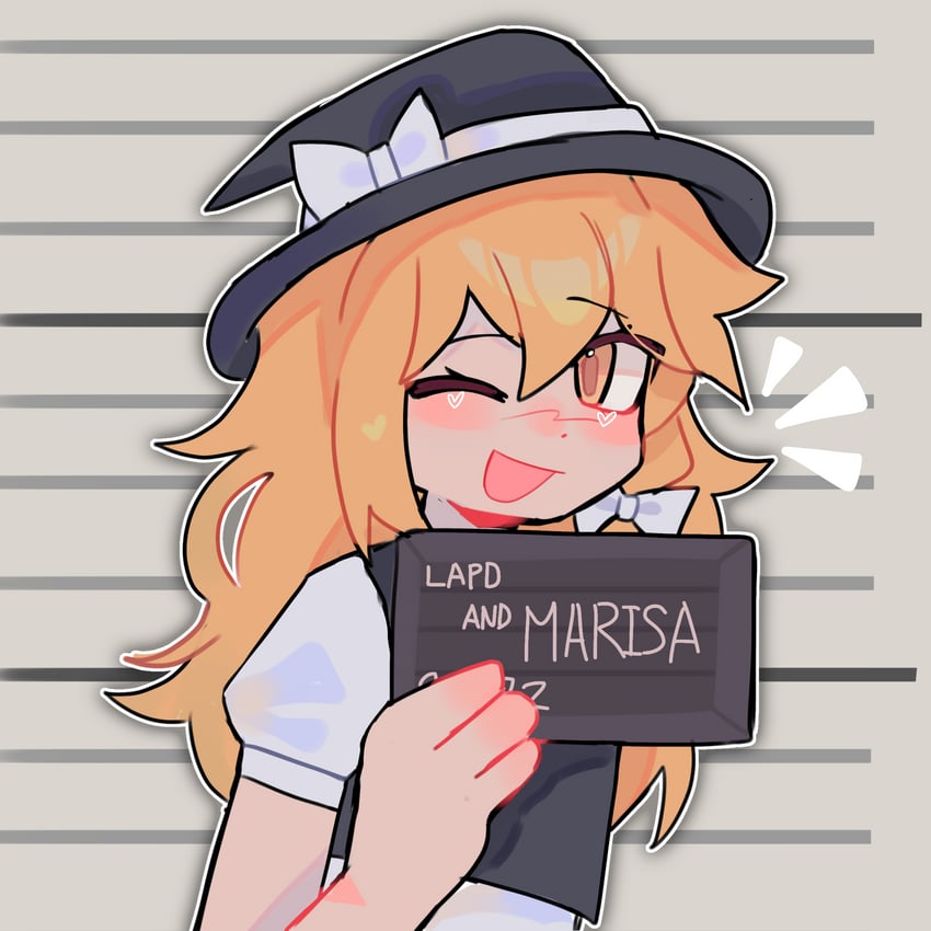 kirisame marisa (touhou and 1 more) drawn by arleccluv