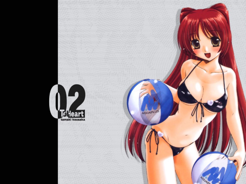 kousaka tamaki (to heart and 1 more) drawn by takagi_nobuyuki