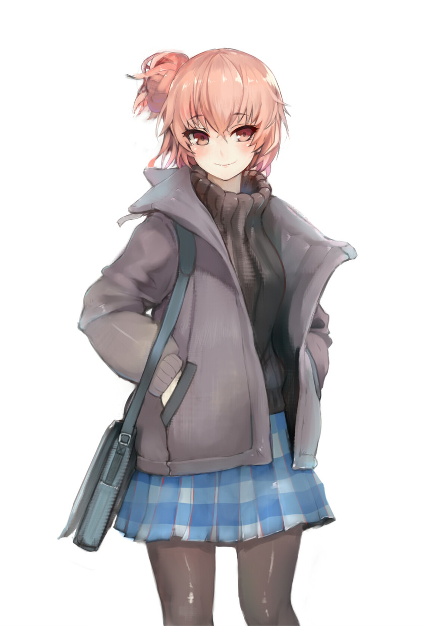 yuigahama yui (yahari ore no seishun lovecome wa machigatteiru.) drawn by ganida_boushoku