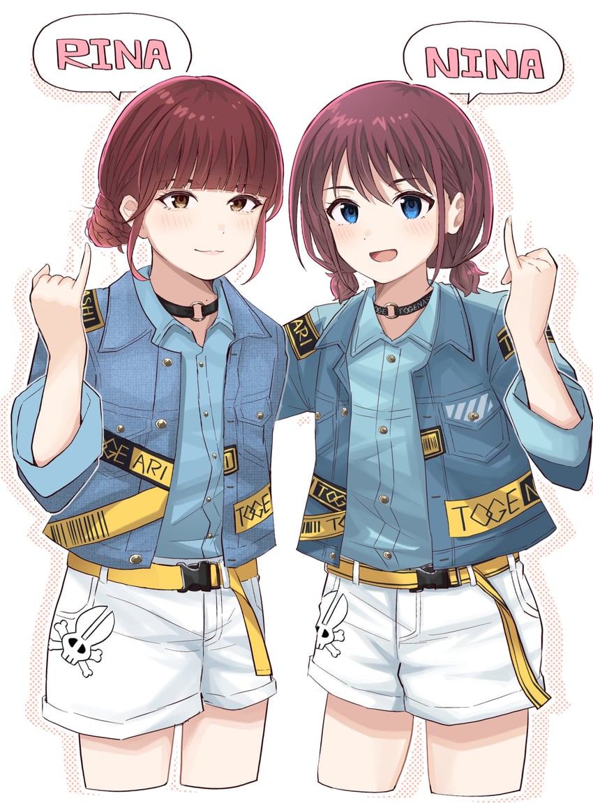 iseri nina and rina (real life and 1 more) drawn by rrtp