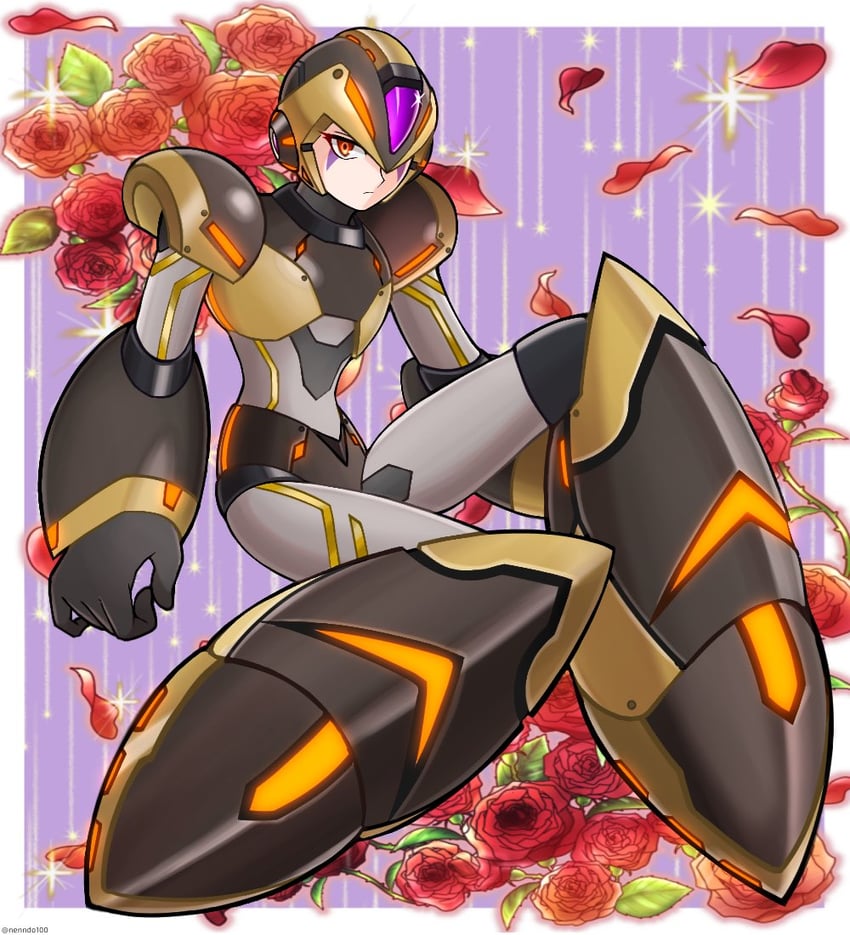 x-kai (mega man and 2 more) drawn by nenndo100