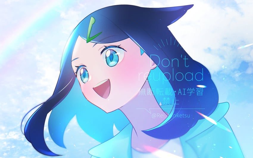 liko (pokemon and 1 more) drawn by rei_hinketsu