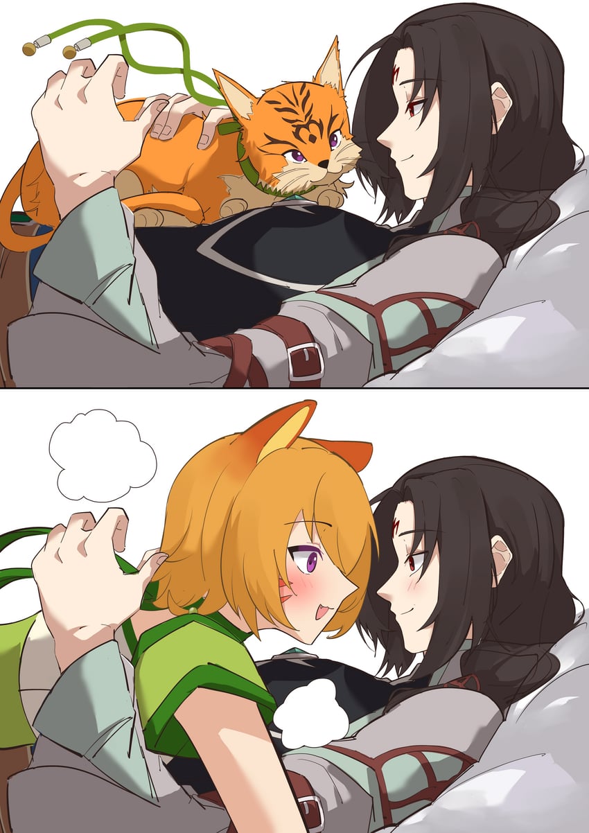 soren and lethe (fire emblem and 3 more) drawn by cl07