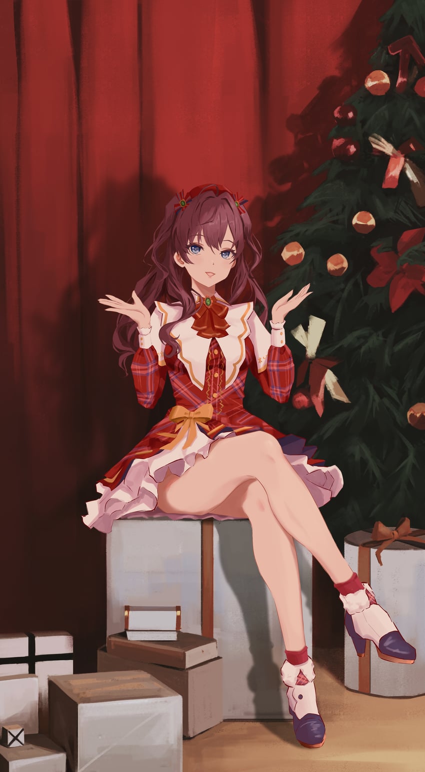 ichinose shiki (idolmaster and 1 more) drawn by qingli_ye