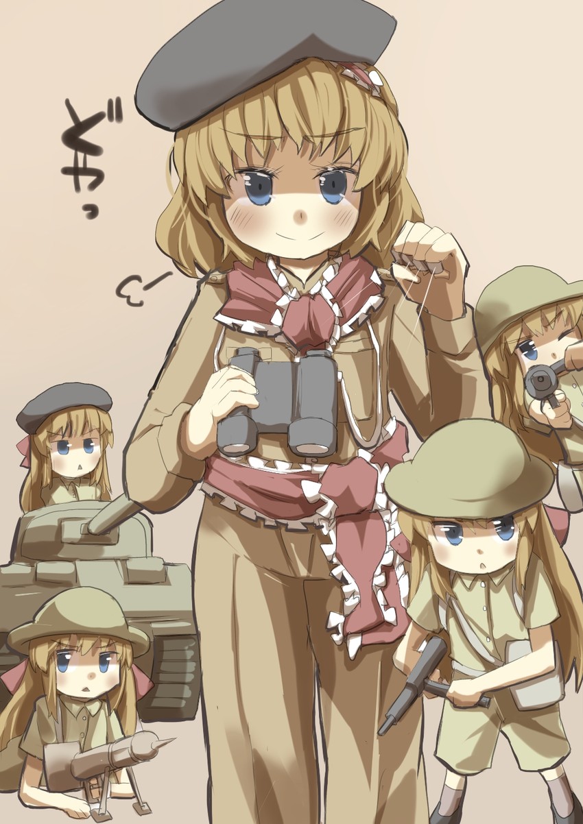 alice margatroid, shanghai doll, and bad company (touhou and 1 more) drawn by gaoo_(frpjx283)