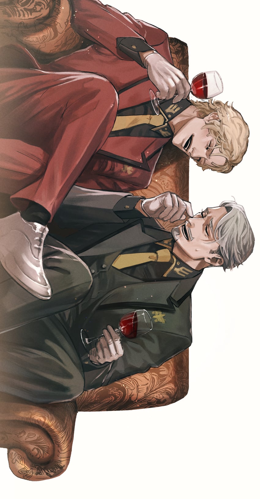 char aznable and challia bull (gundam and 1 more) drawn by hayakuinnitte