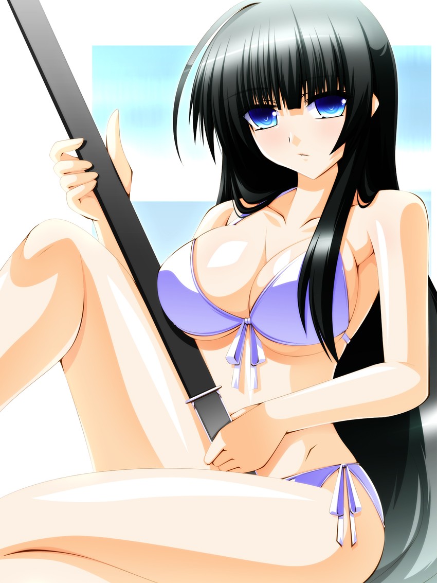 ikaruga (senran kagura and 1 more) drawn by engo_(aquawatery)
