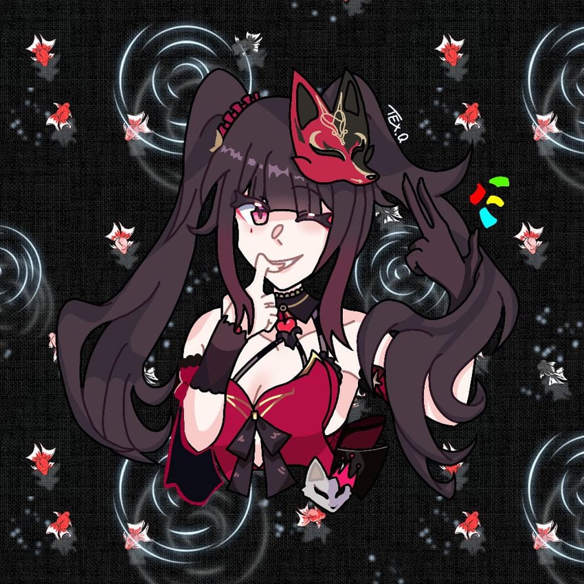 sparkle (original and 2 more) drawn by texhei.q