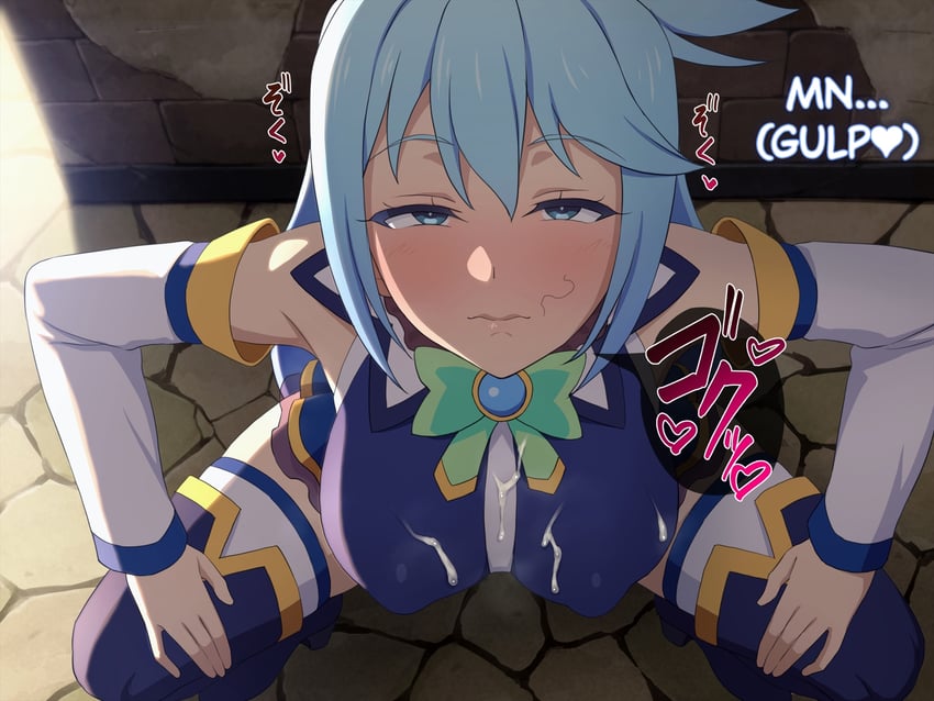 aqua (kono subarashii sekai ni shukufuku wo!) drawn by tedain