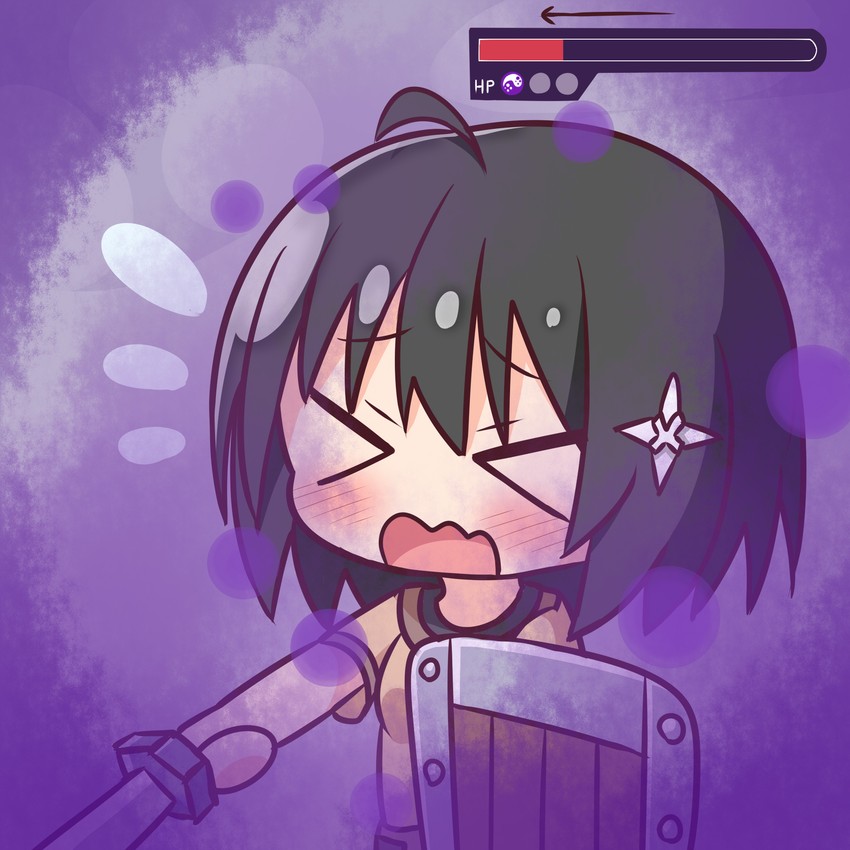 maple (itai no wa iya nano de bougyoryoku ni kyokufuri shitai to omoimasu) drawn by hana_kazari