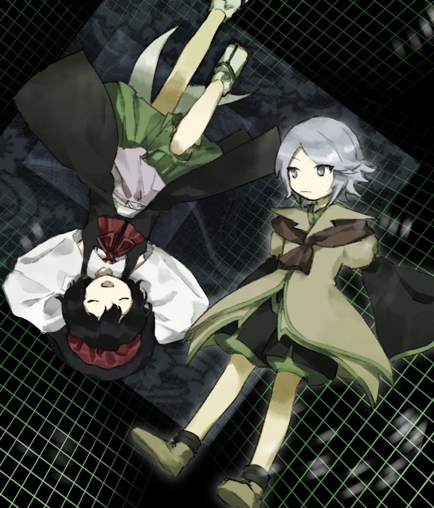 enraku tsubakura, houlen yabusame, and senri tsurubami (len'en and 1 more) drawn by kaigen_1025