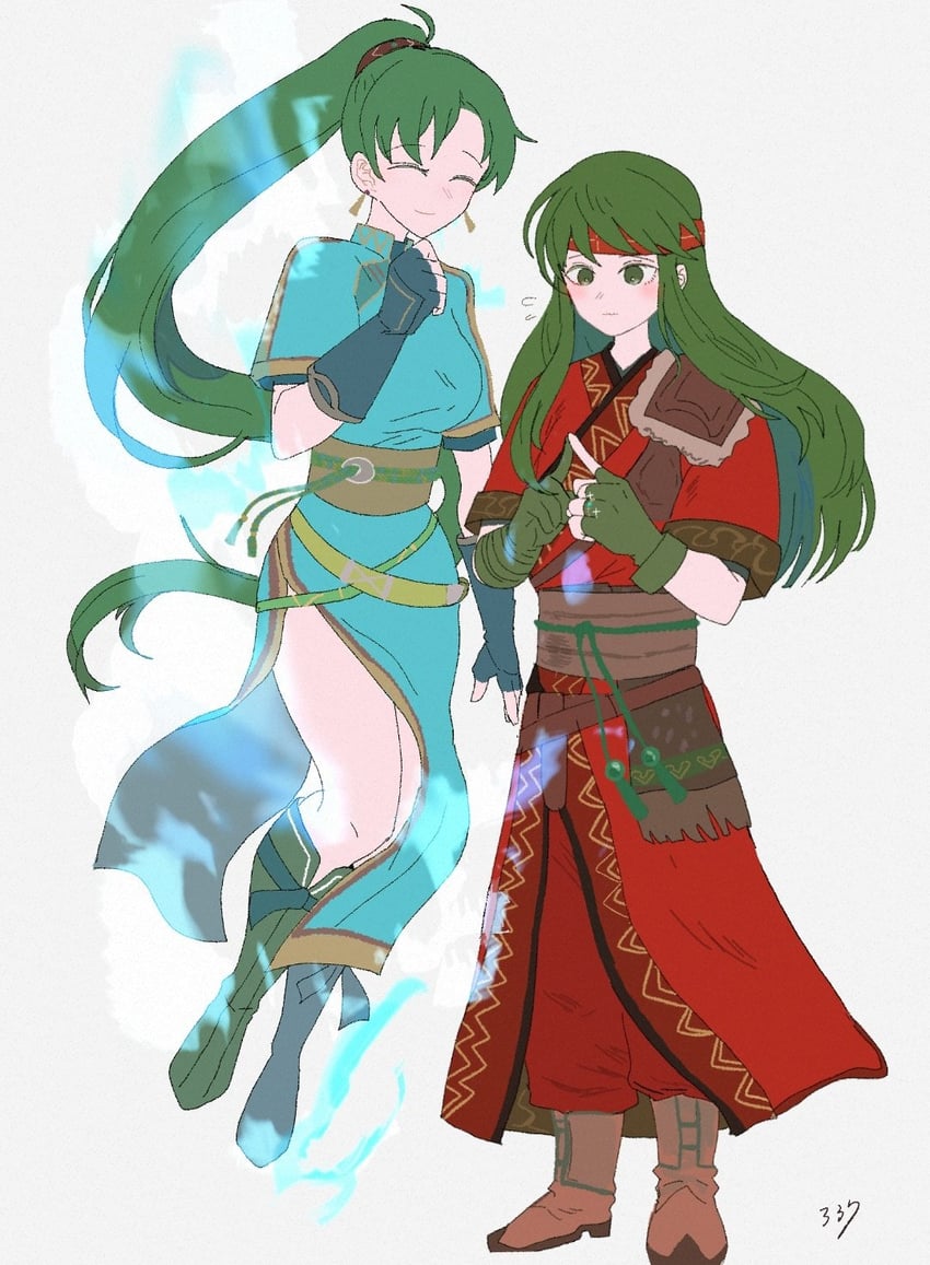 sue and lyn (fire emblem and 2 more) drawn by sasaki_(dkenpisss)