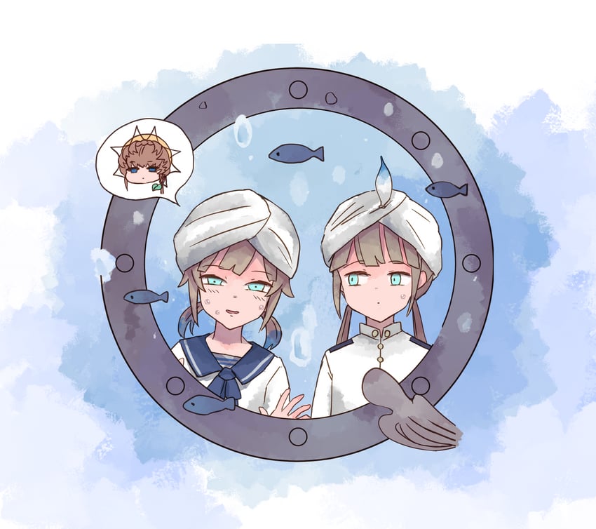 van gogh, nemo, captain nemo, and marine nemo (fate and 1 more) drawn by shimogamo_(shimomo_12)