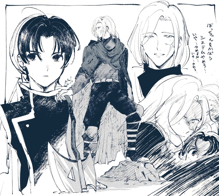 tir mcdohl and gremio (gensou suikoden and 1 more) drawn by asumi_chikyuu