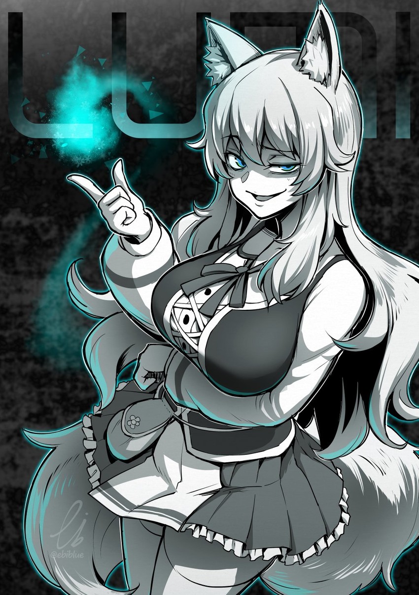 lumi (indie virtual youtuber) drawn by ebiblue