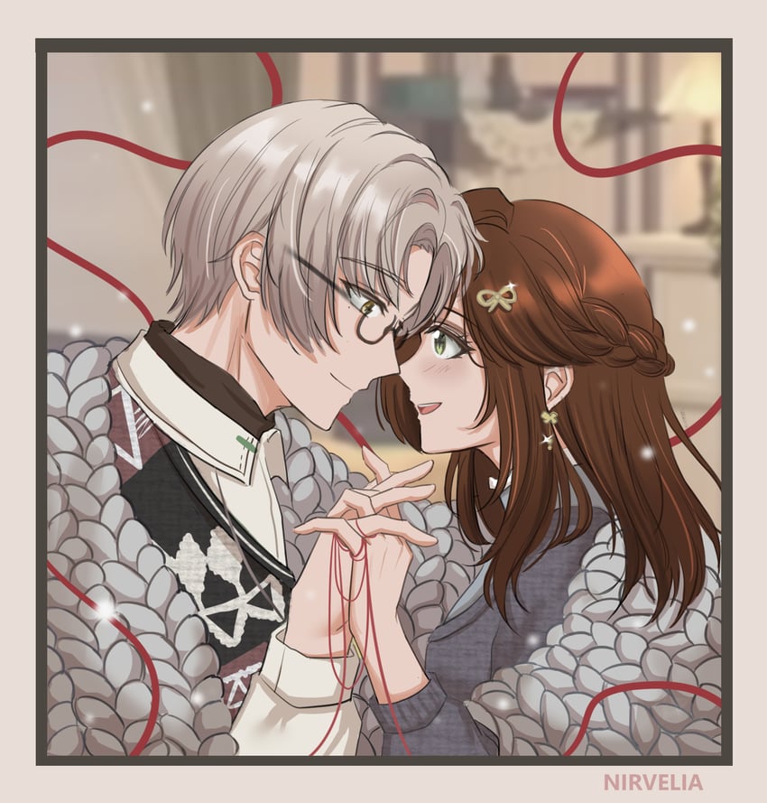 rosa and vyn richter (tears of themis) drawn by nirvelia