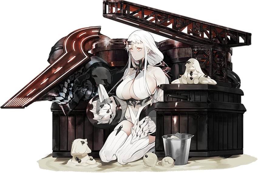 seaport princess and seaport princess holiday mode (kantai collection) drawn by akira_(kadokawa)