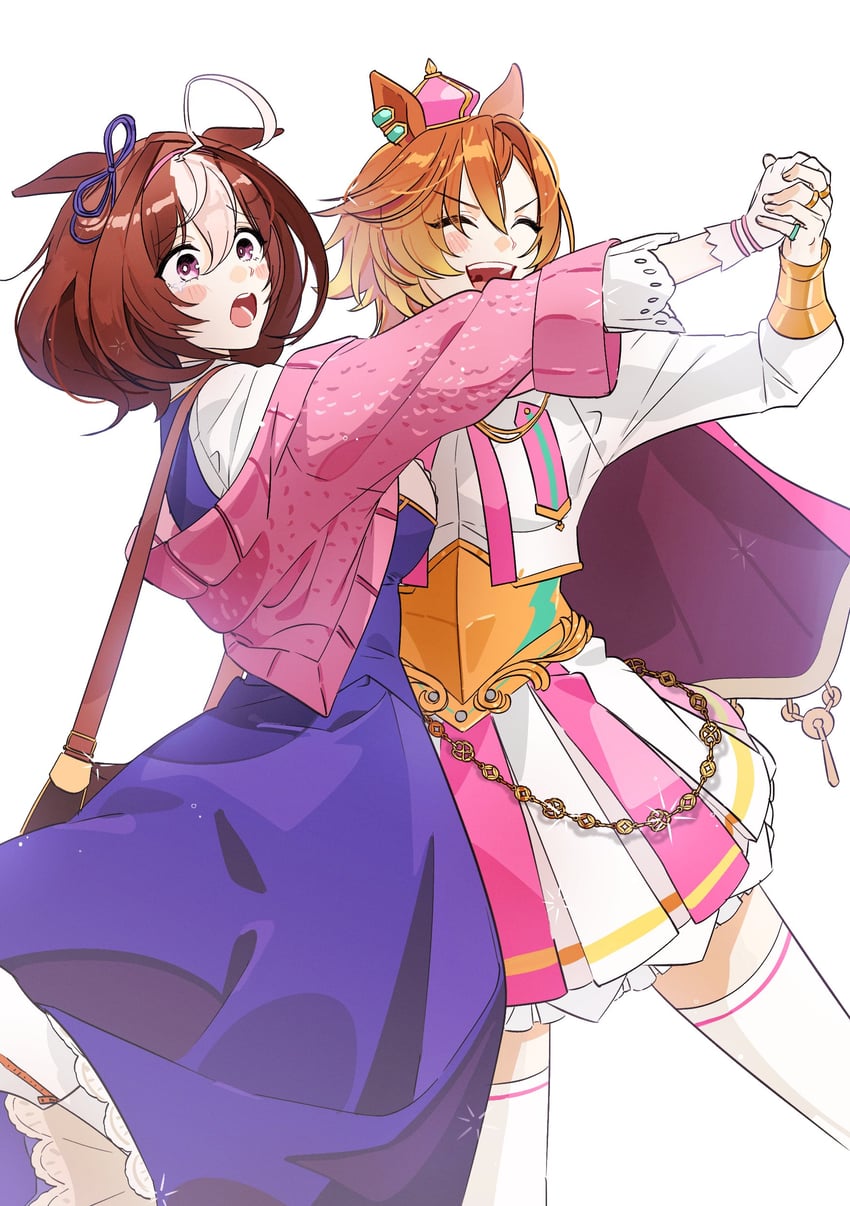 t.m. opera o and meisho doto (umamusume) drawn by babjeuoman