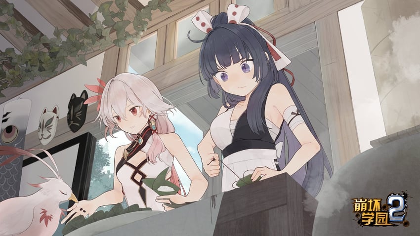 fu hua and hokushin mei (honkai and 1 more)