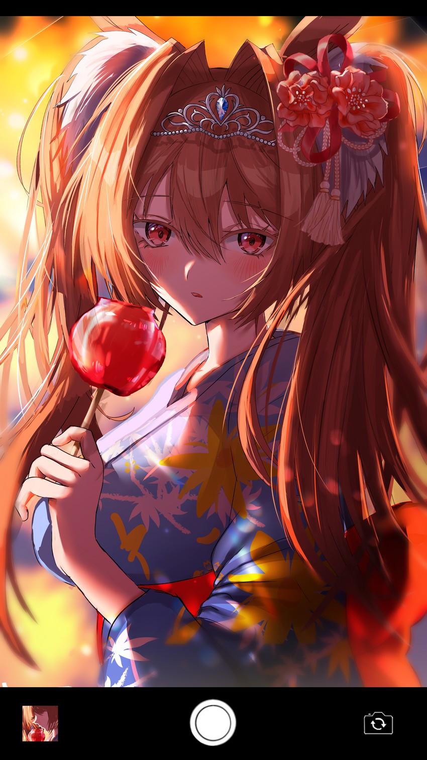 daiwa scarlet (umamusume) drawn by binnya