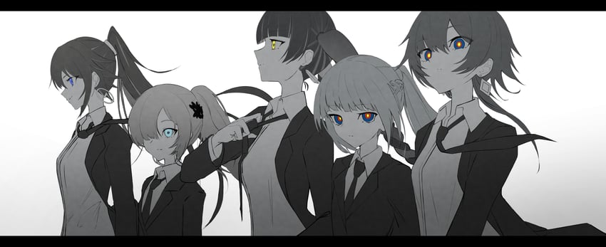 isekaijoucho, kaf, rim, koko, and harusaruhi (kamitsubaki studio) drawn by aqui2002