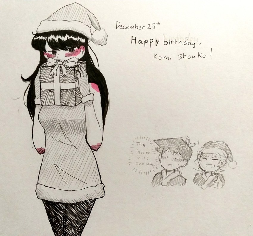 komi shouko, tadano hitohito, and osana najimi (komi-san wa komyushou desu) drawn by tsunesama1