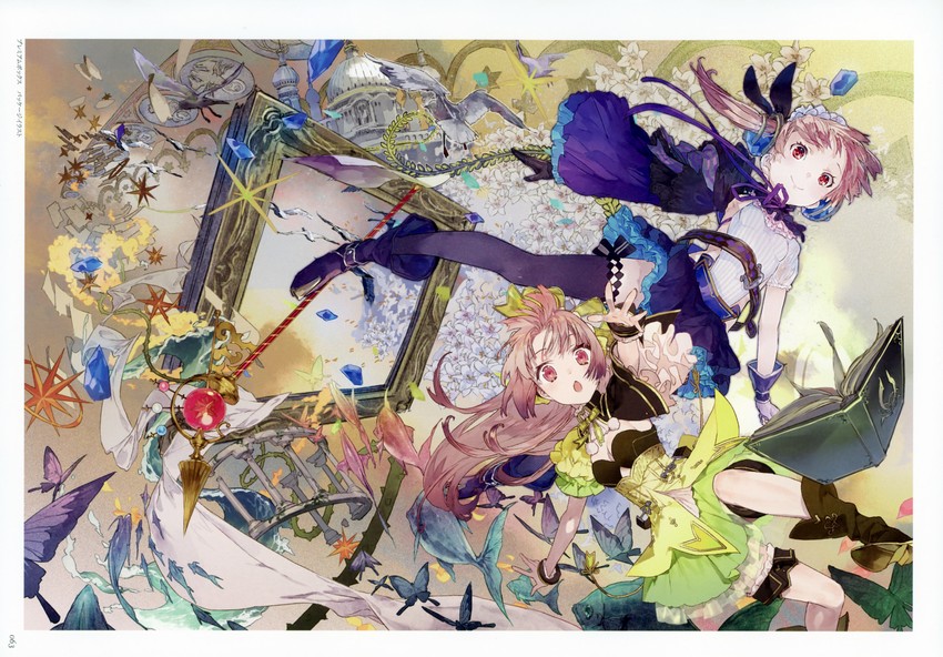 suelle malen and lydie malen (atelier and 1 more) drawn by noco_(adamas) and yuugen