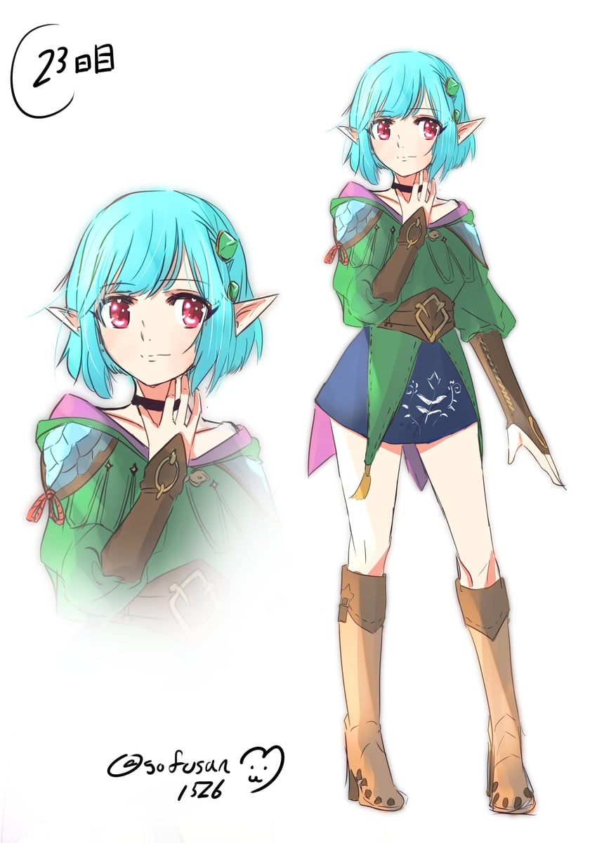 ena (monster hunter and 1 more) drawn by sofusan1526