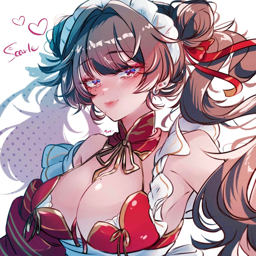 scarle yonaguni (nijisanji and 1 more) drawn by arsmgs_sy