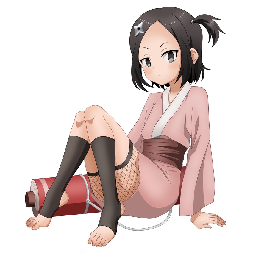 touwata (kunoichi tsubaki no mune no uchi) drawn by riokasen