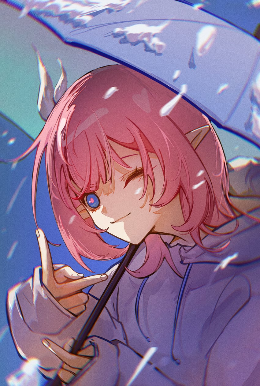 elysia (honkai and 1 more) drawn by rio_(user_kzxp8757)