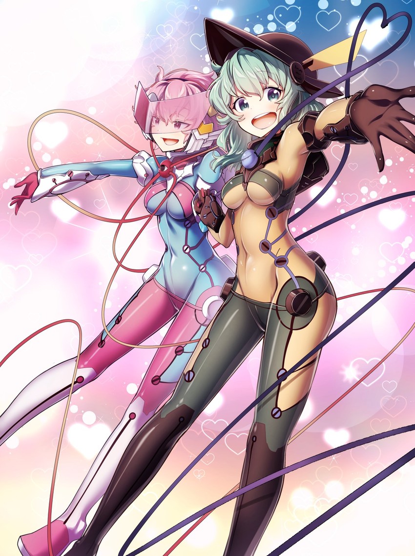 komeiji koishi, komeiji satori, and souryuu asuka langley (touhou and 6 more) drawn by cluseller