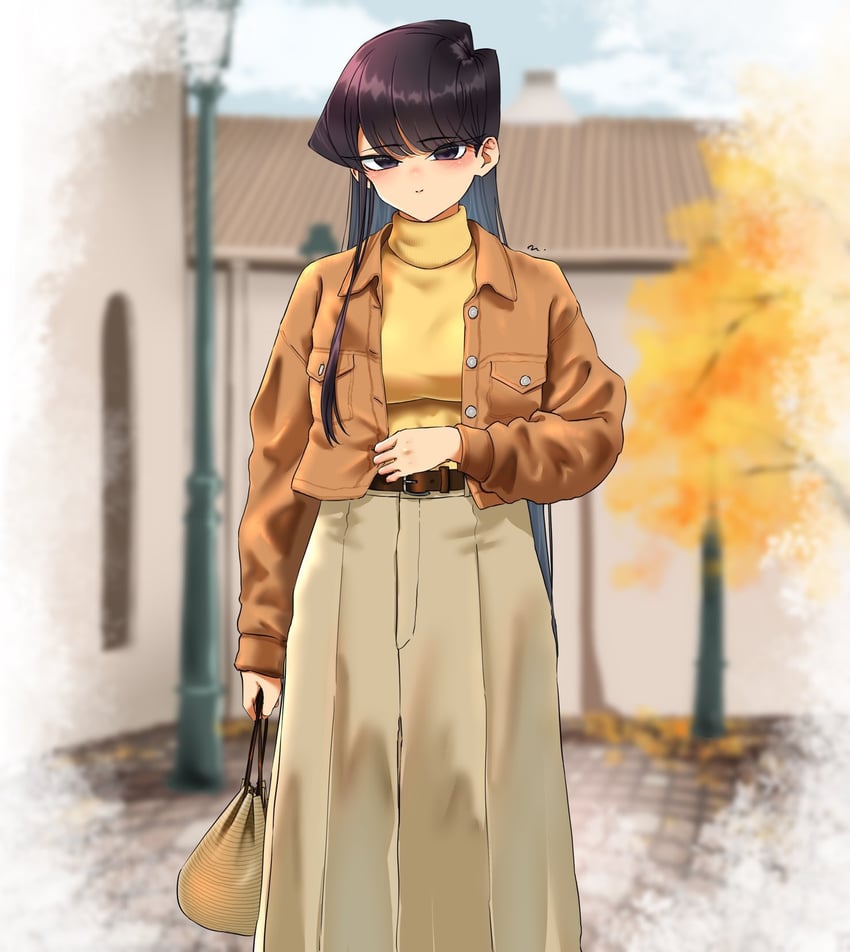 komi shouko (komi-san wa komyushou desu) drawn by mitsugu