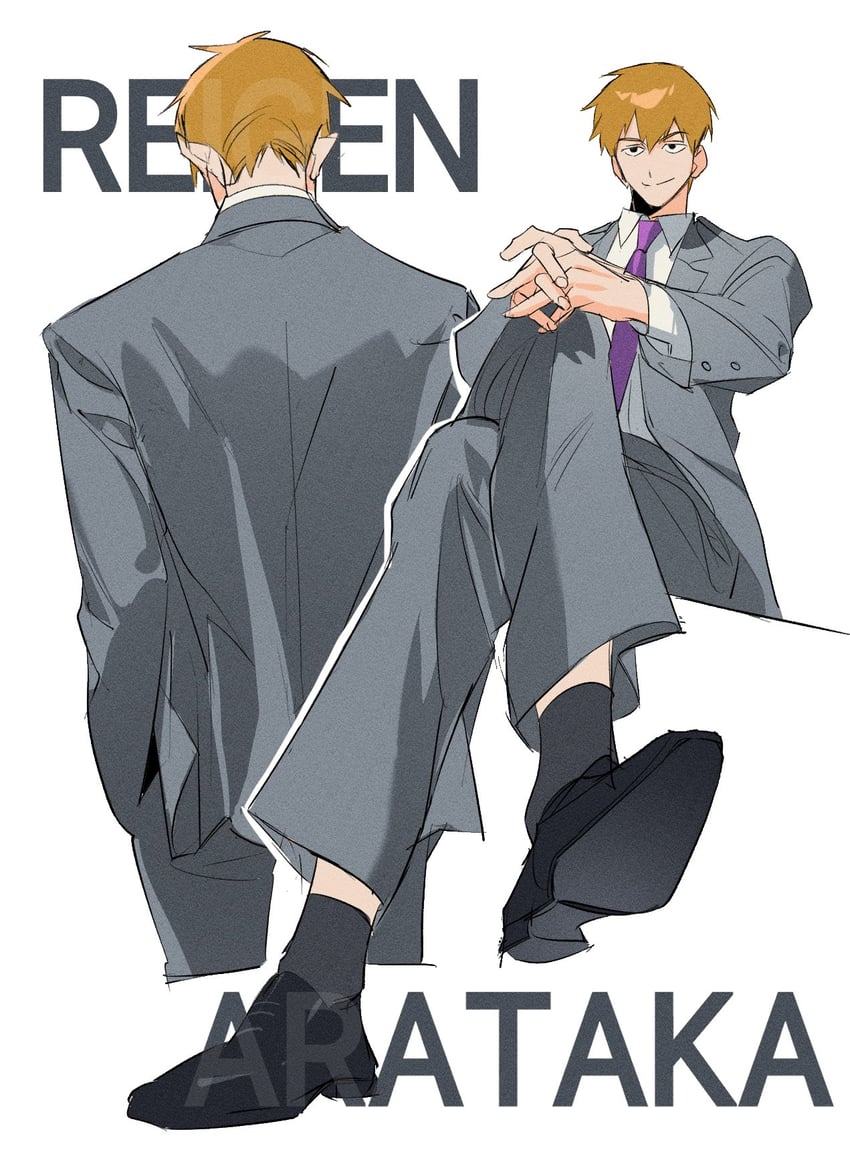 reigen arataka (mob psycho 100) drawn by qs_g_g
