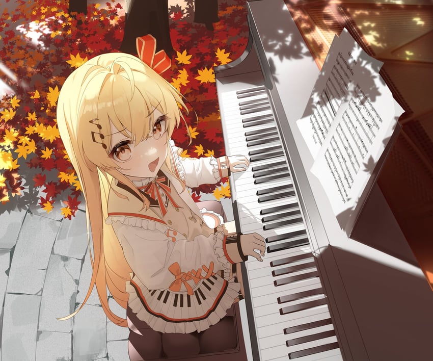 otonose kanade (hololive and 1 more) drawn by mummemmim