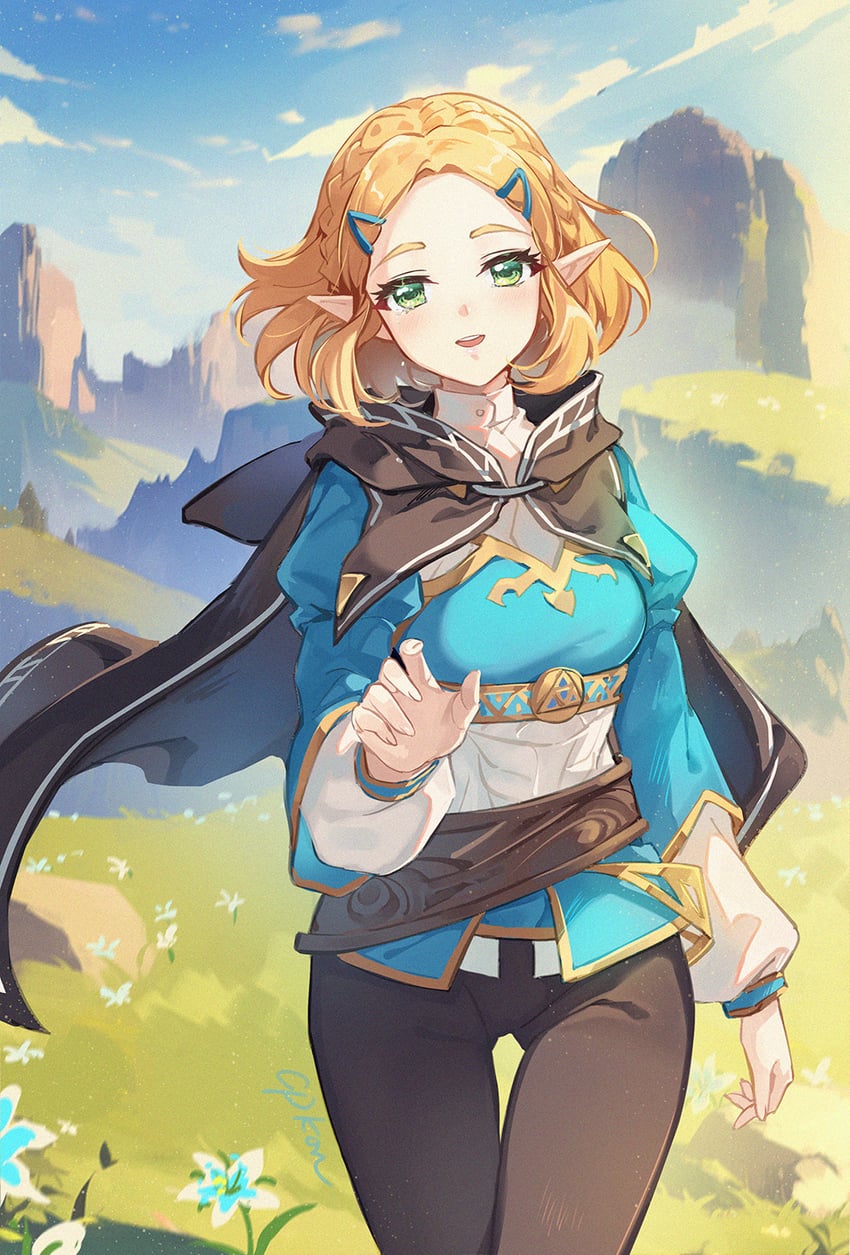 princess zelda (the legend of zelda and 1 more) drawn by cat_princess