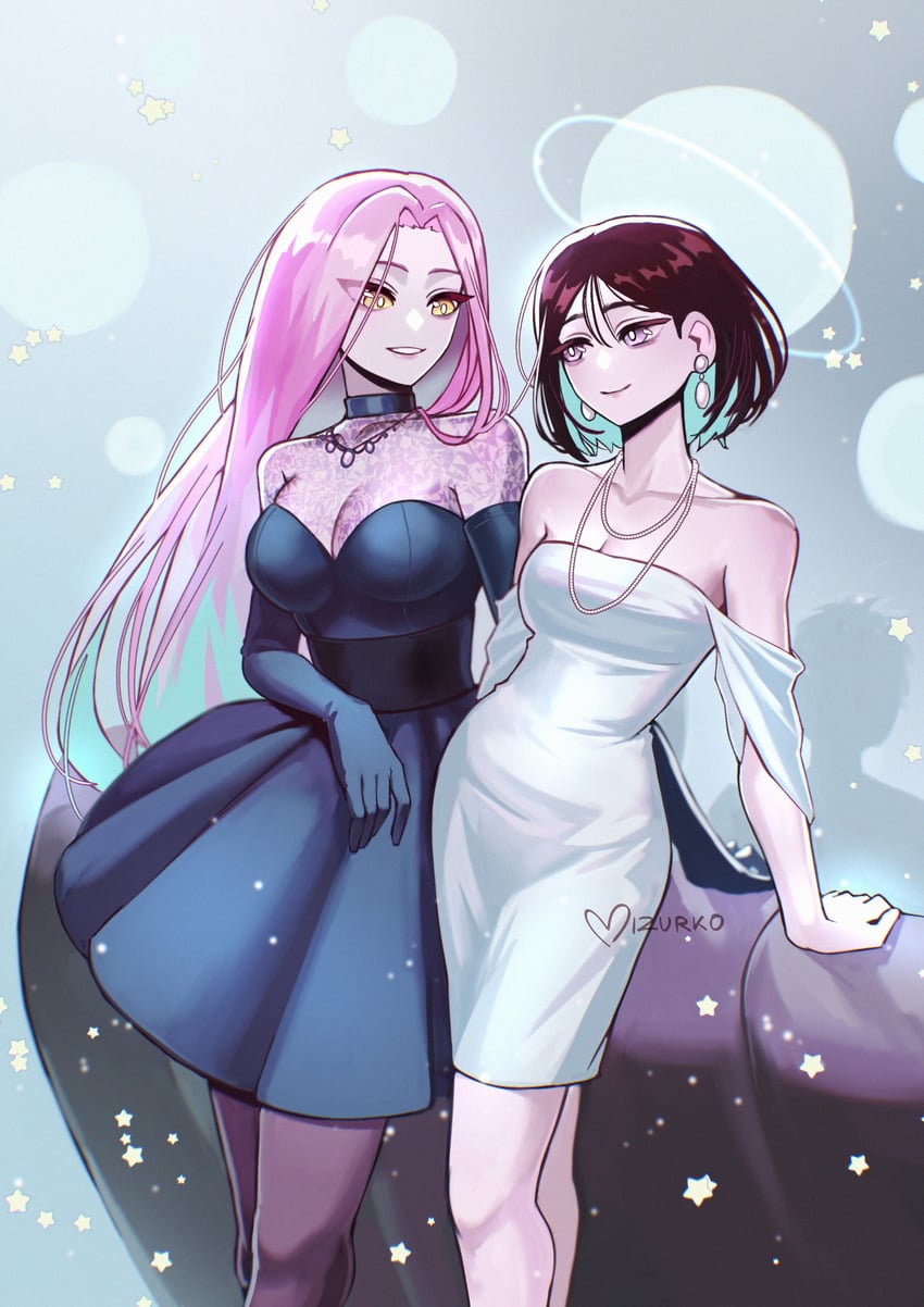 sua and mizi (alien stage) drawn by mizurko