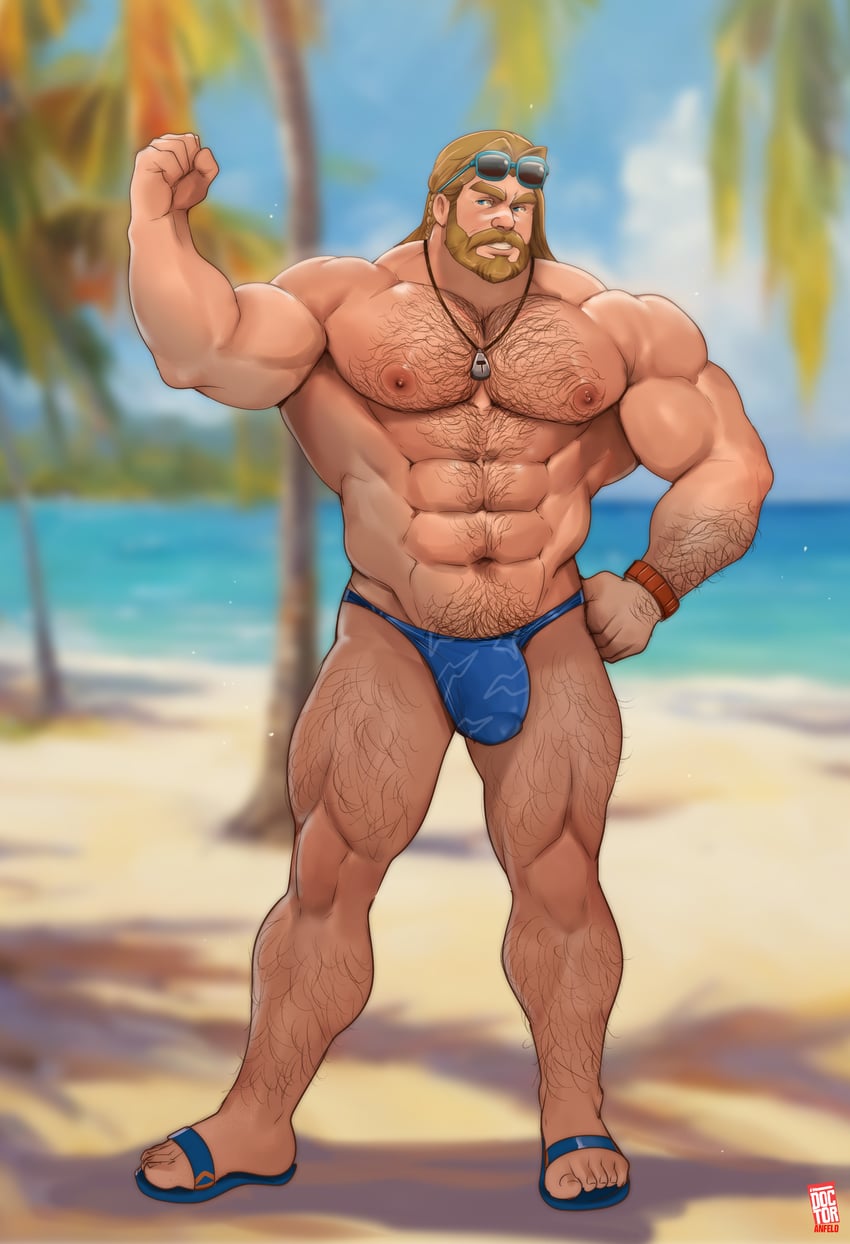 thor (marvel and 2 more) drawn by doctor_anfelo
