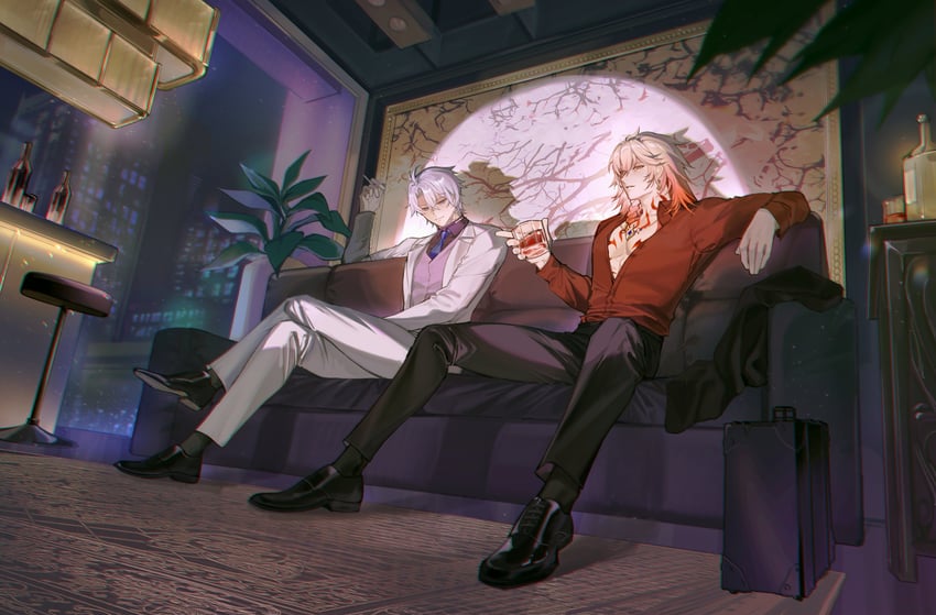 phainon and mydei (honkai and 1 more) drawn by toriumu