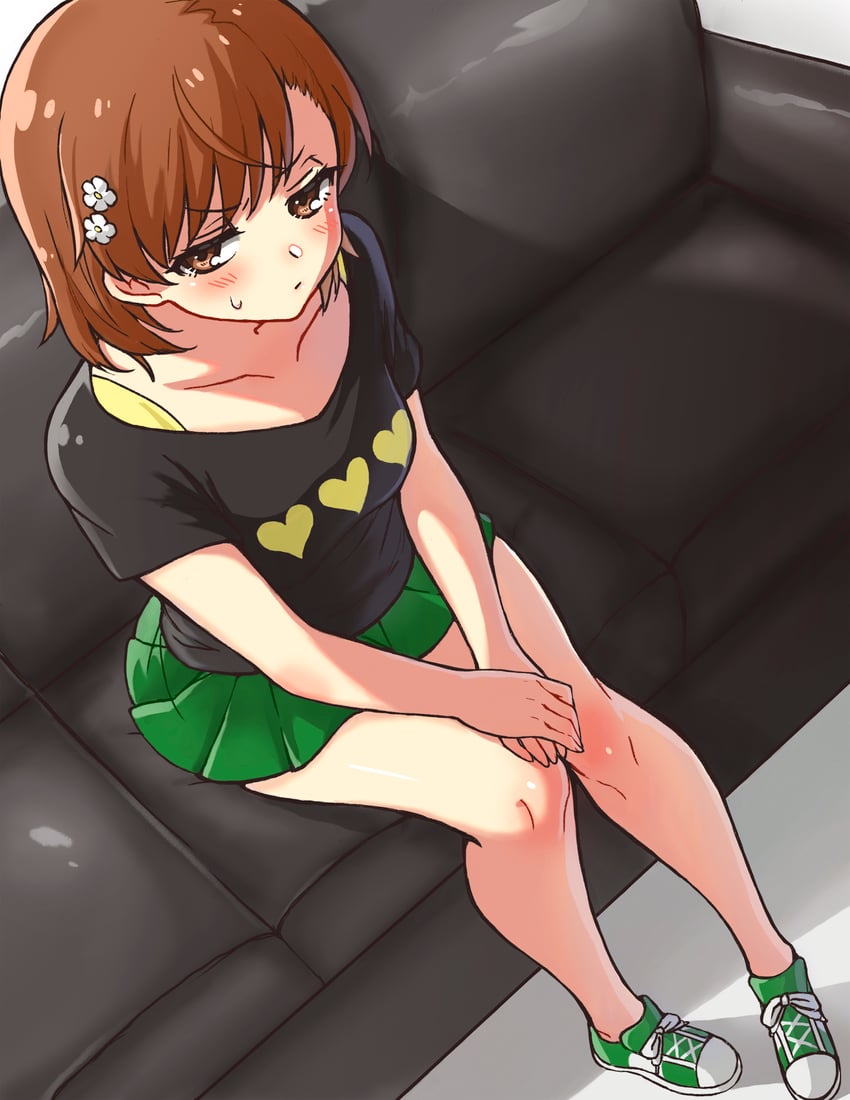 misaka mikoto (toaru majutsu no index and 2 more) drawn by monotsuki