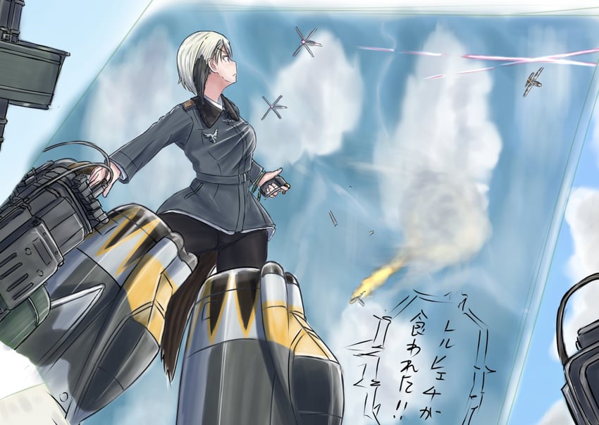erica hartmann (world witches series and 1 more) drawn by keyboardnoob