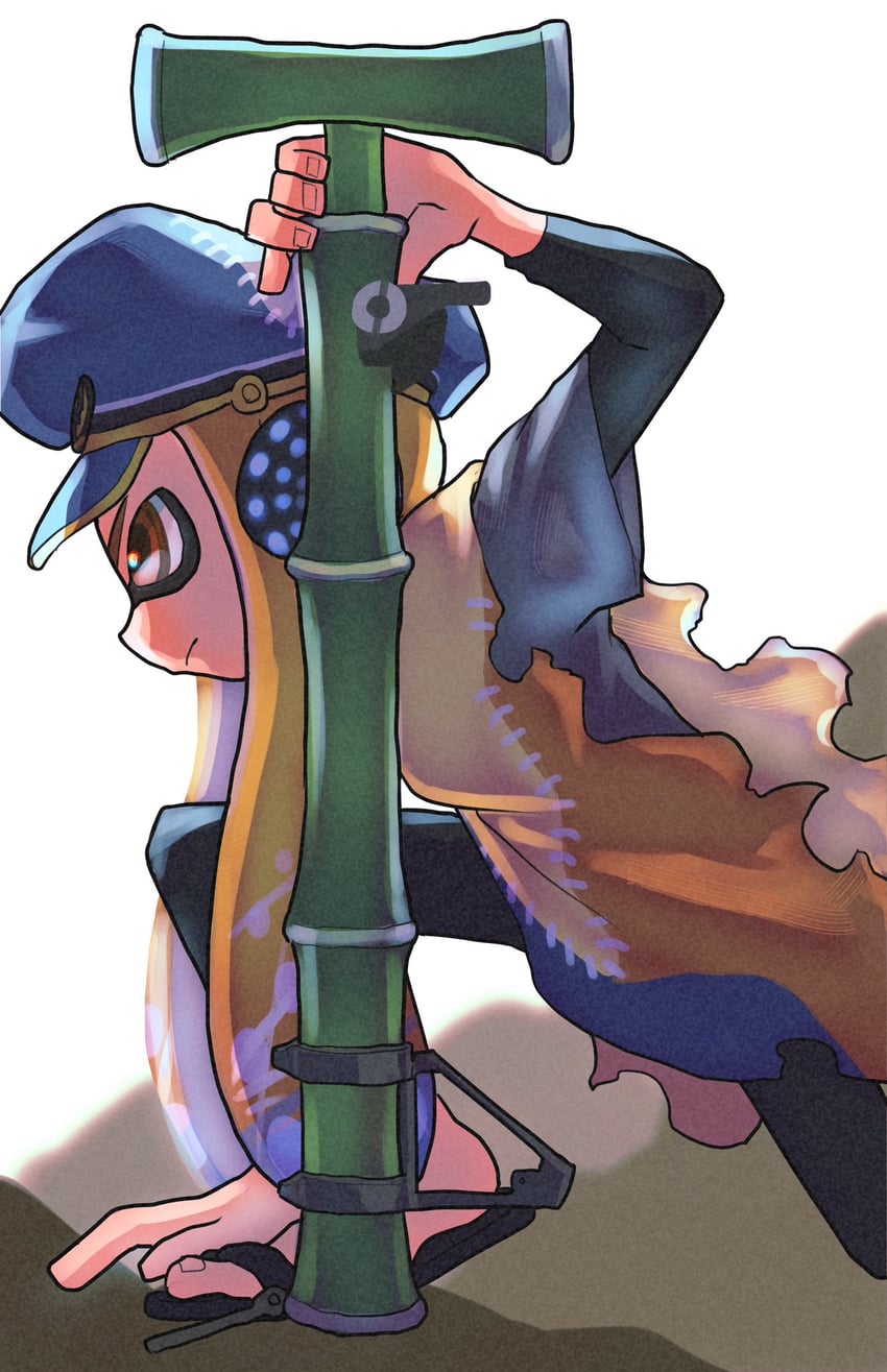 agent 3 and captain 3 (splatoon and 1 more) drawn by nastar_r0