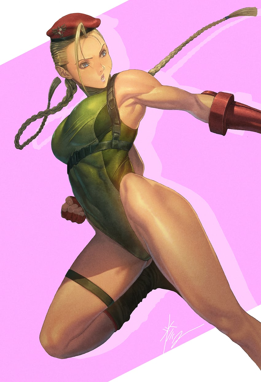cammy white (street fighter and 1 more) drawn by homare_(fool's_art)