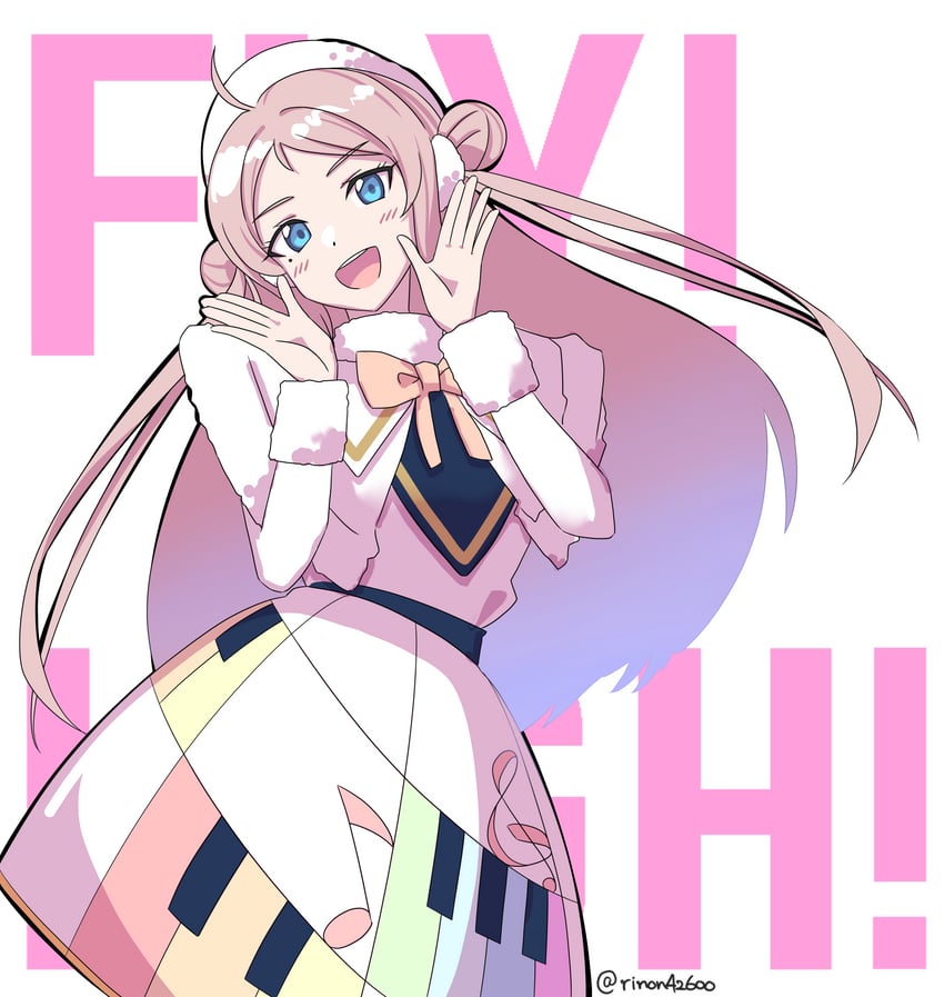 zhong lanzhu (love live! and 1 more) drawn by rinon42600