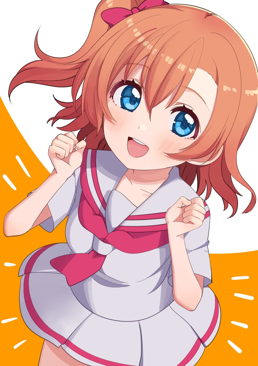 kosaka honoka (love live! and 1 more) drawn by cream_(nipakupa)