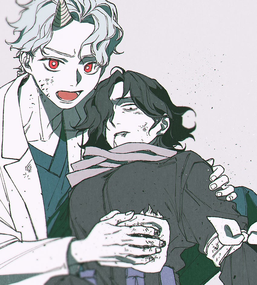 aizawa shota and eri (boku no hero academia) drawn by oru_2ji