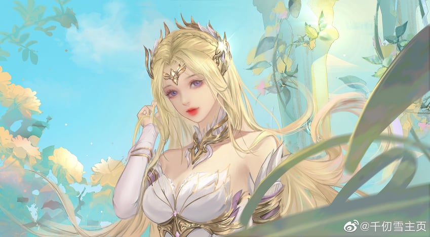 qian renxue (douluo dalu) drawn by yi_five_jiushi_wo